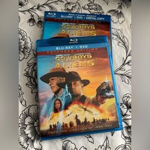 Cowboys and Aliens Blu Ray DVD